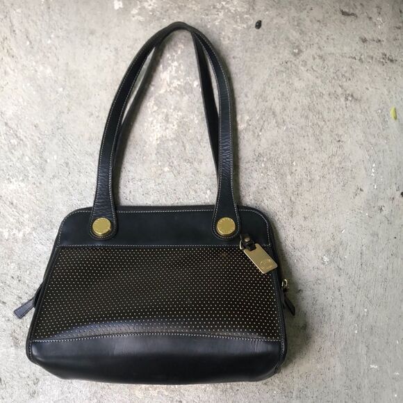 Dooney & Bourke Perforated polkadot bag - Picture 1 of 14
